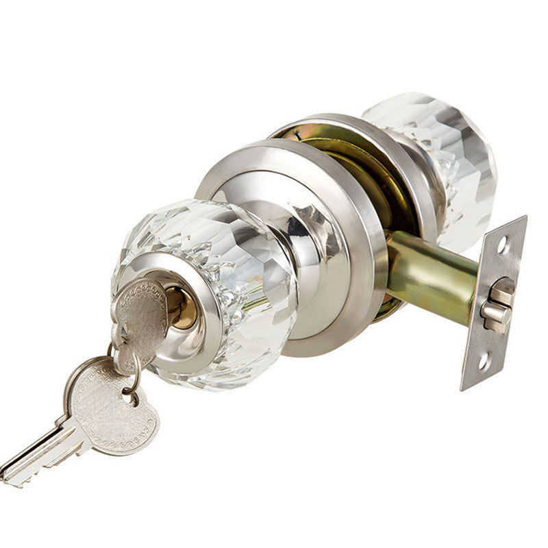 Cylindrical Round Knob Lockset Cylindrical Door Knob Lock Arrival Golden Supplier Door Locks With Cylinder