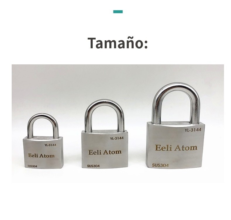 Good Price OEM Stainless Steel Padlocks Anti-rust Waterproof Padlock for Outdoor Lock