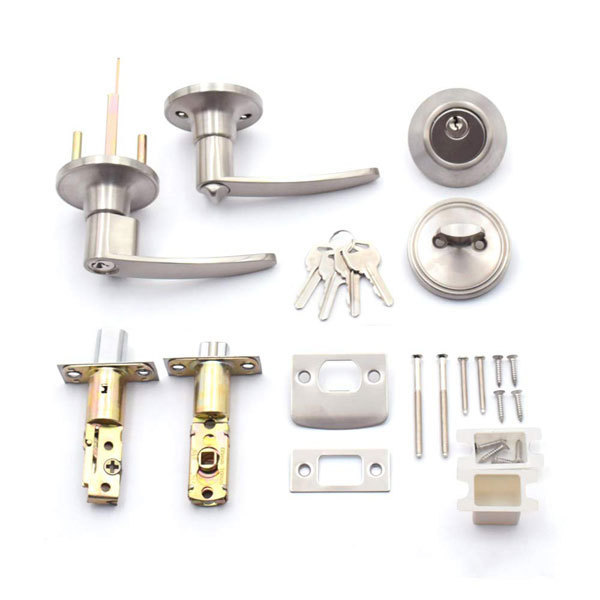 Single/Double Cylinder Deadbolt Door Lock With Lever Lock Set door handle locks