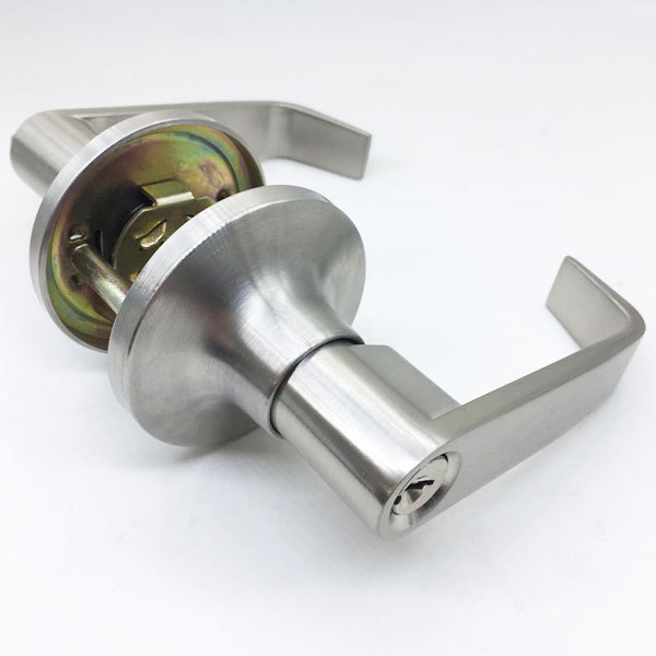 Easy Install Cylindrical Door Knob Lock Stainless steel handle lock bedroom door knobs with lock and key