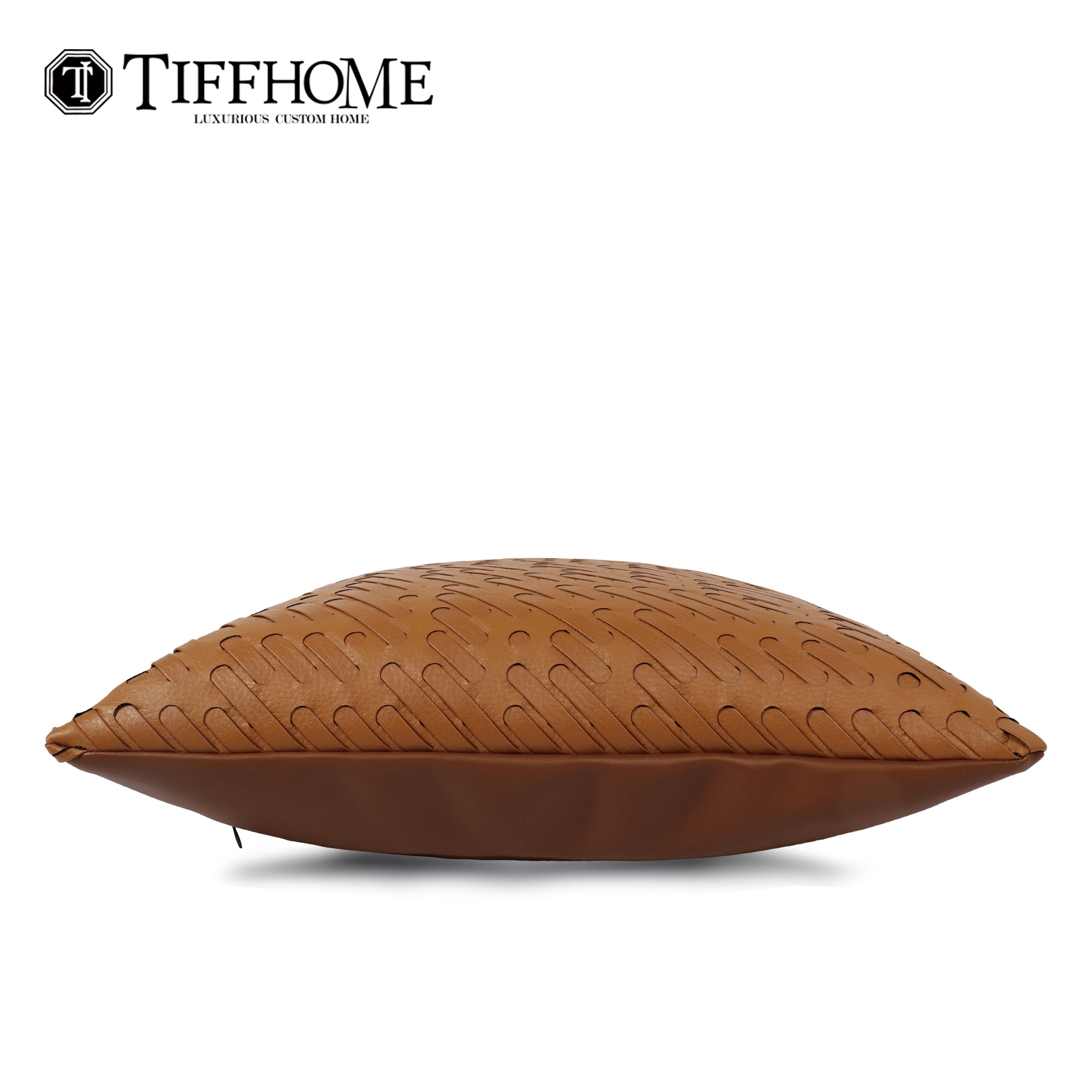 Tiff Home Wholesale Direct Sale 45*45cm Modern Eco-friendly Imitation Leather High Quality Cushion Cover