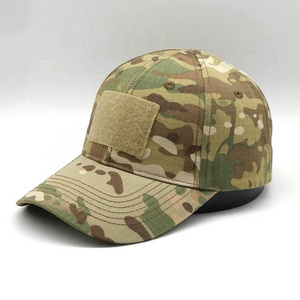 Manufacturer Camouflaged Tactical Baseball Cap Custom Cotton Baseball Blank Camo Hat