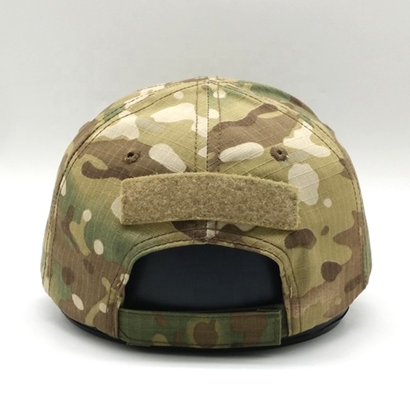 Manufacturer Camouflaged Tactical Baseball Cap Custom Cotton Baseball Blank Camo Hat