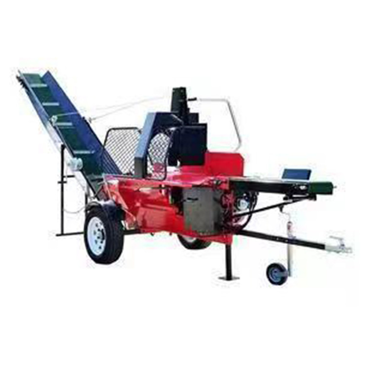 Tigarl Used  Skid Steer Mounted Log Splitter Hydraulic 50 Ton Small Circular Saw  Electric Wood Log Cutter Wood Processor