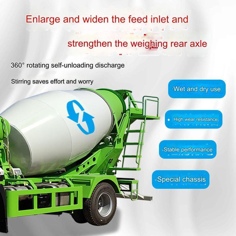 Tigarl Wholesales Directly Supply New Design Transport Self lLoading Mixer Truck With Pump Truck For Concrete Cement 3 cbm 4cbm