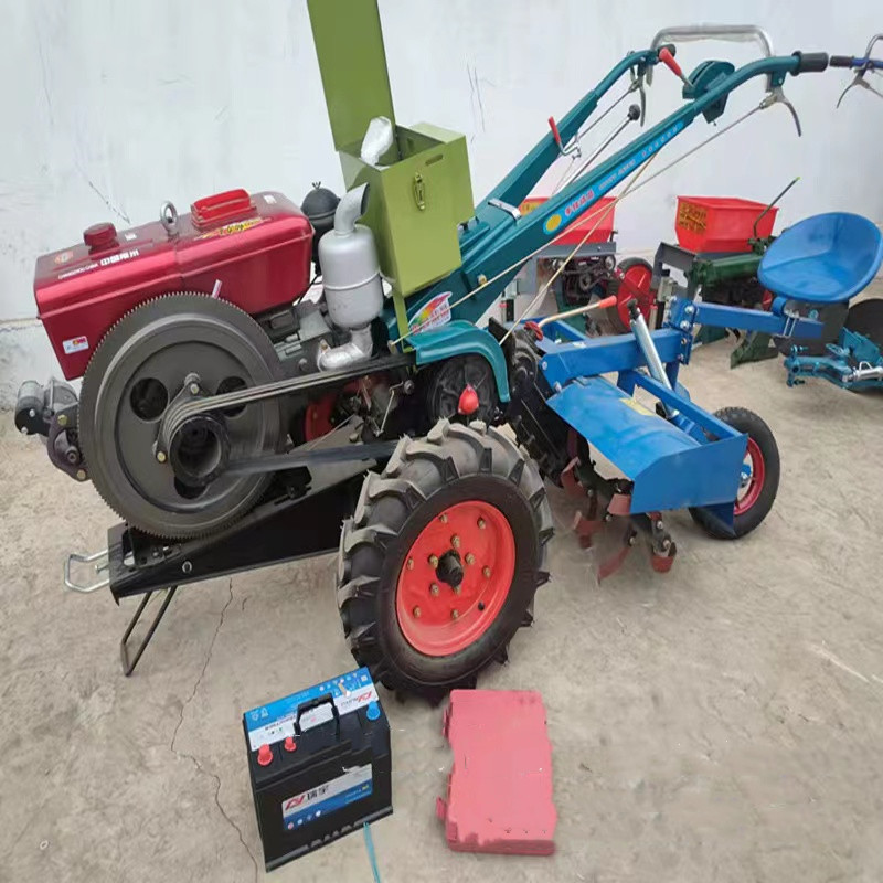 Tigarl Walk Behind Cultivator Agricultural Farming 22Hp 13Hp Electric Mini Weeder Cultivator Power Tiller Diesel Motocultor