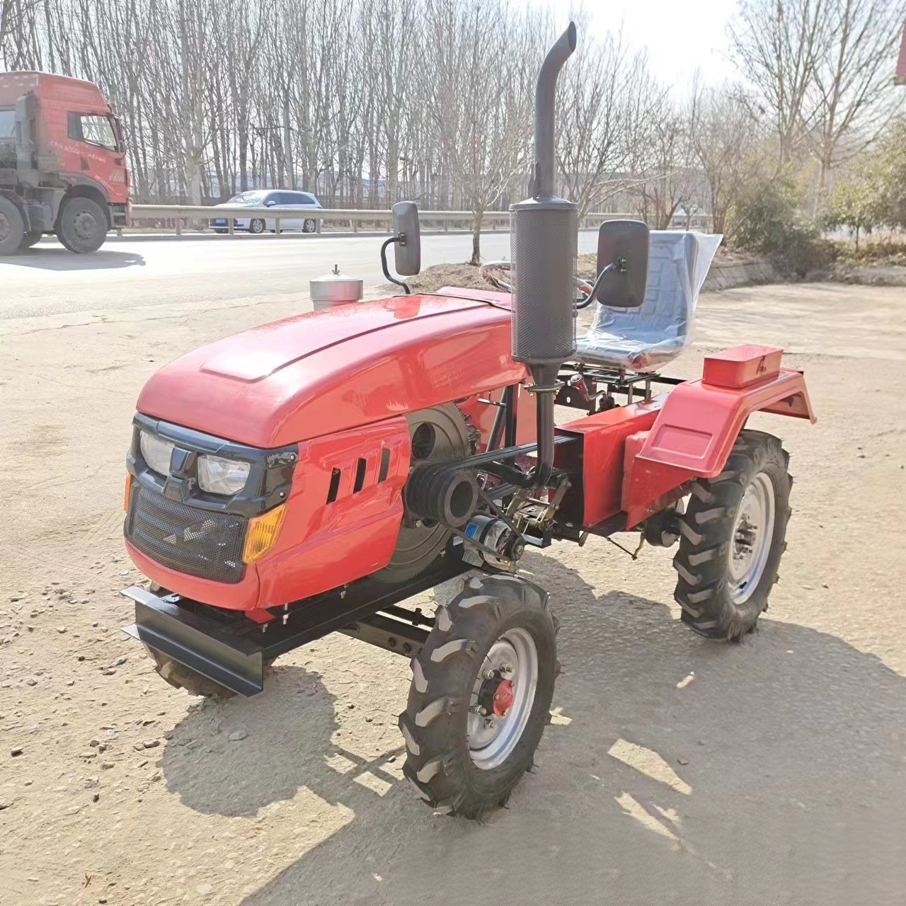 Tigarl Ce China Mini Farm Farming 4X4 Wheel Nice Price 4Wd Tractor Agricultural Mini 30Hp Mini Tractor For Price