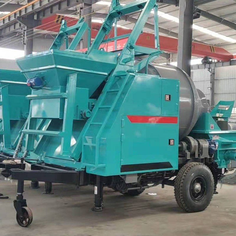 Tigarl Diesel JBT30 Concrete Pump With Mixer Factory Provide Mobile Concrete Mixer Pump