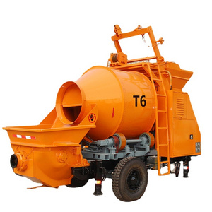 Tigarl Diesel JBT30 Concrete Pump With Mixer Factory Provide Mobile Concrete Mixer Pump