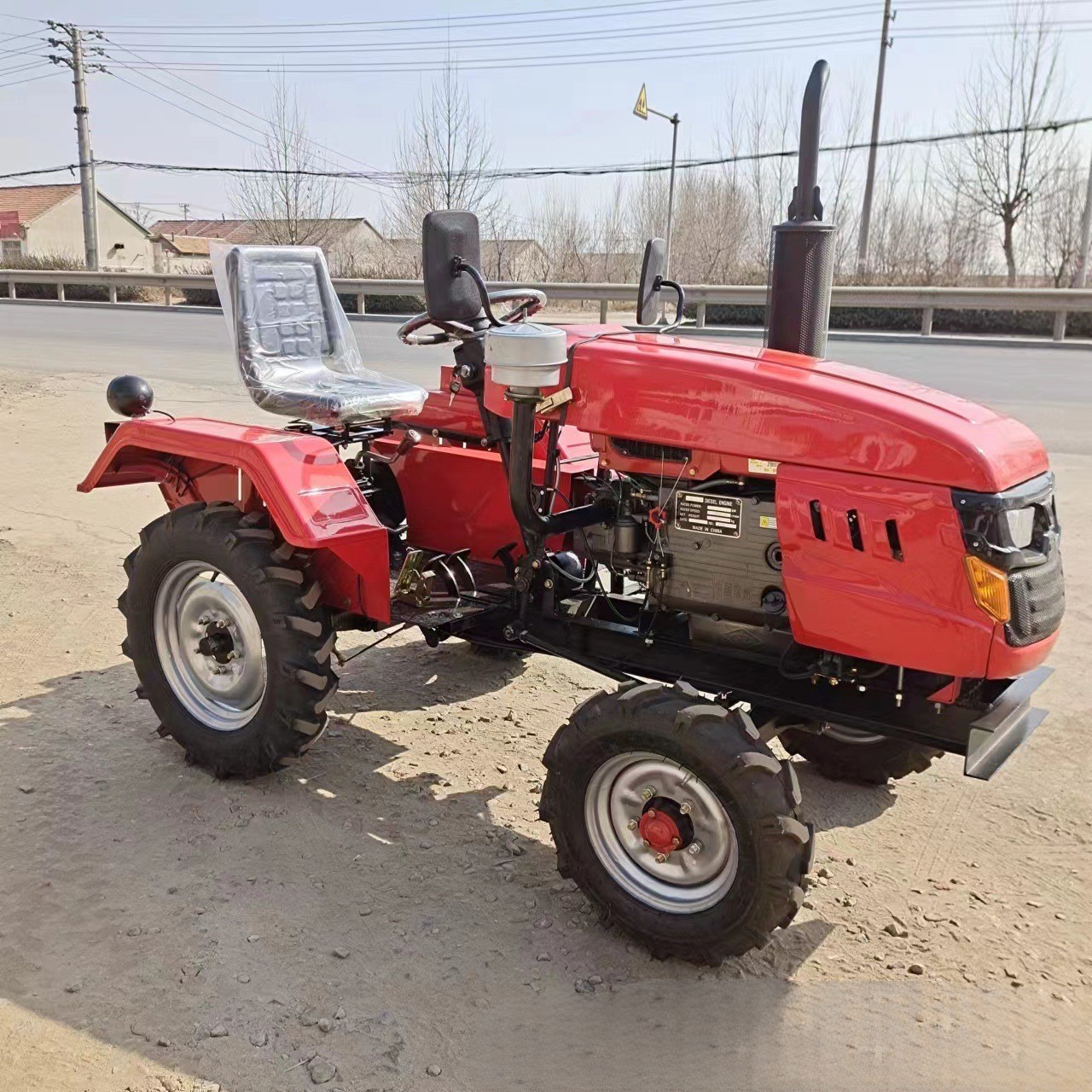 Tigarl Ce China Mini Farm Farming 4X4 Wheel Nice Price 4Wd Tractor Agricultural Mini 30Hp Mini Tractor For Price