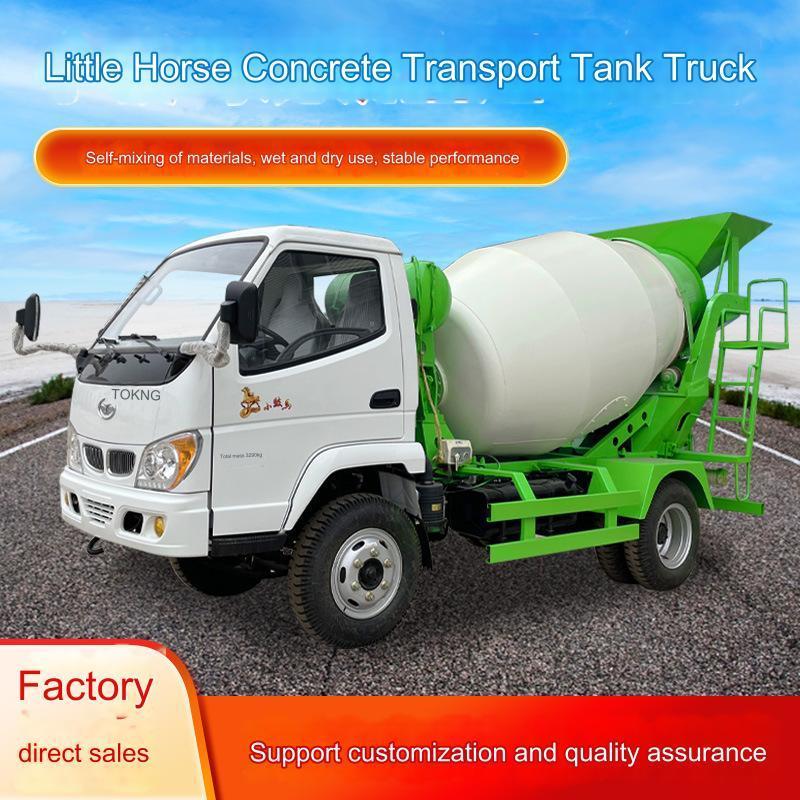 Tigarl Wholesales Directly Supply New Design Transport Self lLoading Mixer Truck With Pump Truck For Concrete Cement 3 cbm 4cbm