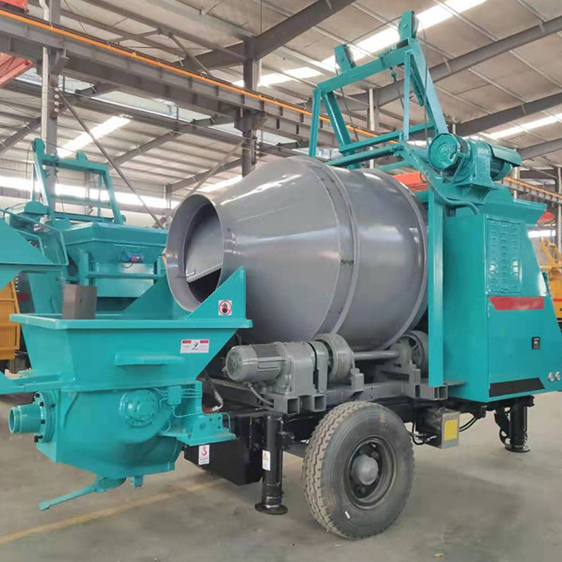 Tigarl Diesel JBT30 Concrete Pump With Mixer Factory Provide Mobile Concrete Mixer Pump