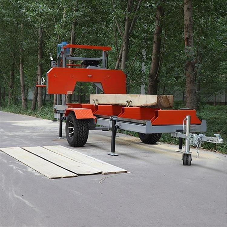 Tigarl Full Hydraulic Circular Saw  Wood Log Cutter 30 Ton Live Deck Fully Automatic 48Cm  Excavator Firewood Processor For Sale