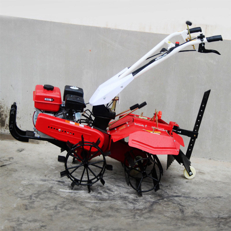 Tigarl Gasoline Powerful Tiller Garden Cultivator Motor 2 Row Rotary Cultivator For Sale Price Multi Function