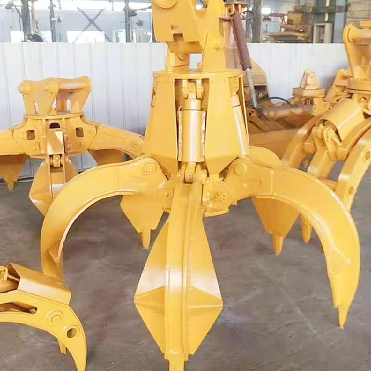 Tigarl Orange Peel Grab Scrap Hydraulic Cargo 50 Kg Used Sale Refurbished Second Hand Mechanical Mini Clamshell Bucket For Load