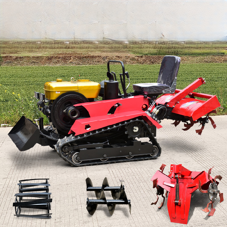 Tigarl Farm Use Machine Mini Power Soil Land Rotary Tiller Hoe Cultivator Top Rank Profession Agricultural Machinery Cultivation