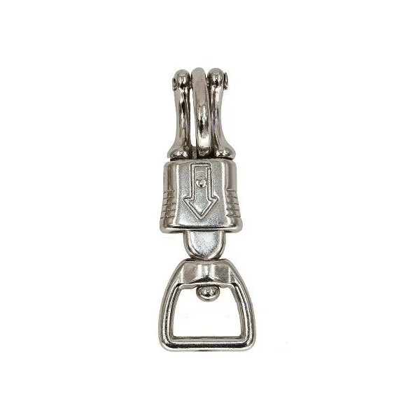 Wholesale Metal Clip Carabiners Steel Swivel Snap Hanging Hook Spring Belt Bolt Buckle Stainless Steel Snap Hook