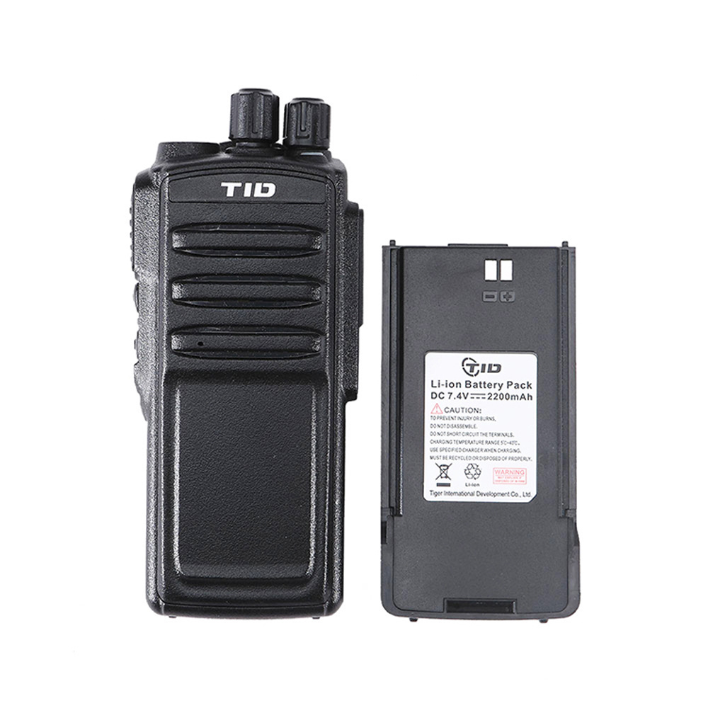 Handheld Radio Station TD-666 Communication Receiver Long Distance Walkie Talkie