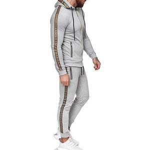 Windbreaker Tracksuit Sweatsuit Zip Up Cargo Tracksuit Male Sweatpants Men