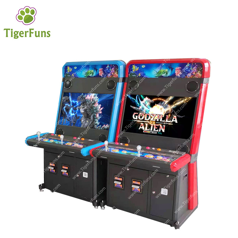 Factory Directly Sale Customized Arcade Game Machine Godzilla VS Alien Fish Table Game Board/Cabinet