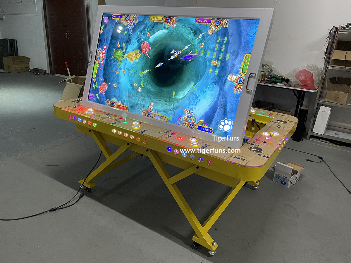 8 Player 55 inch foldable fish game table/Fish game machine for sale