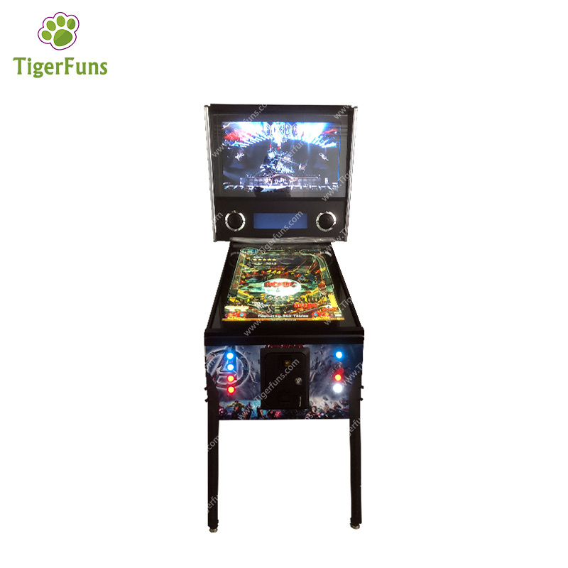 3D Games 863 Game 42 Inch Vertical Screen Video Pinball Flippers Pinball Machine for Sale