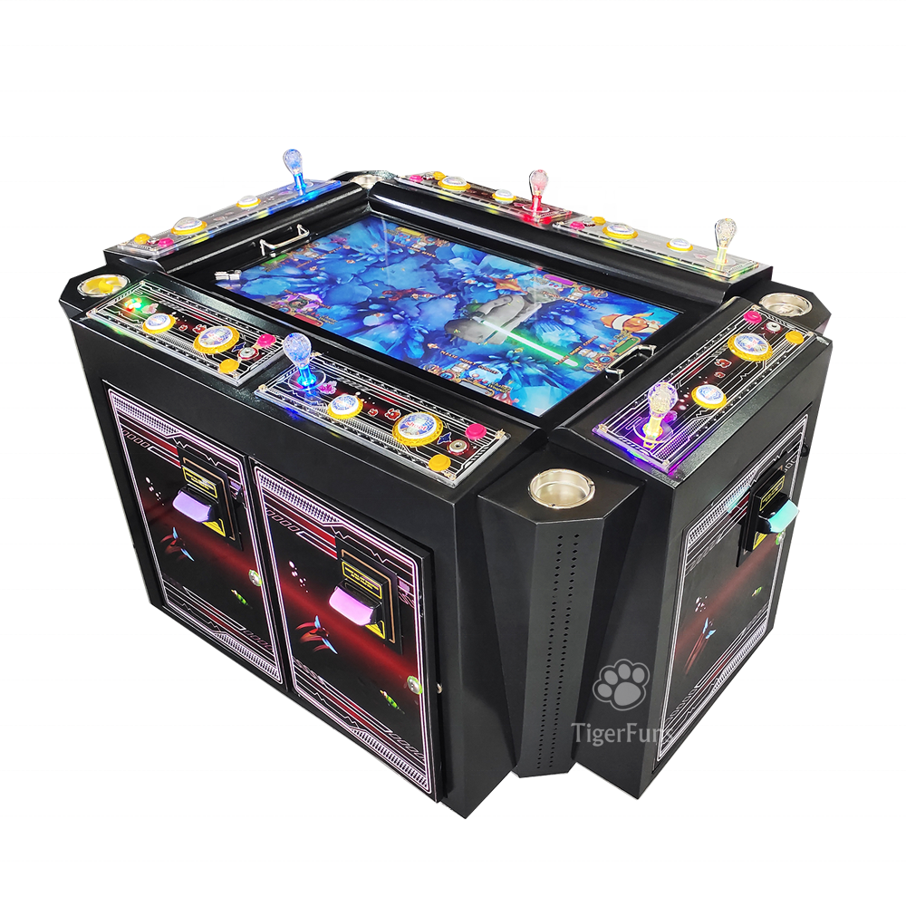 6 Player 32 inch mini fish game table without game board/Fish game machine with bill acceptor and stacker