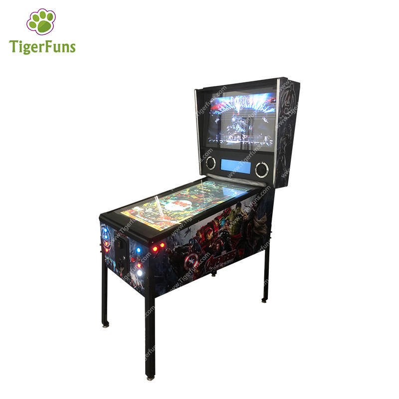 3D Games 863 Game 42 Inch Vertical Screen Video Pinball Flippers Pinball Machine for Sale