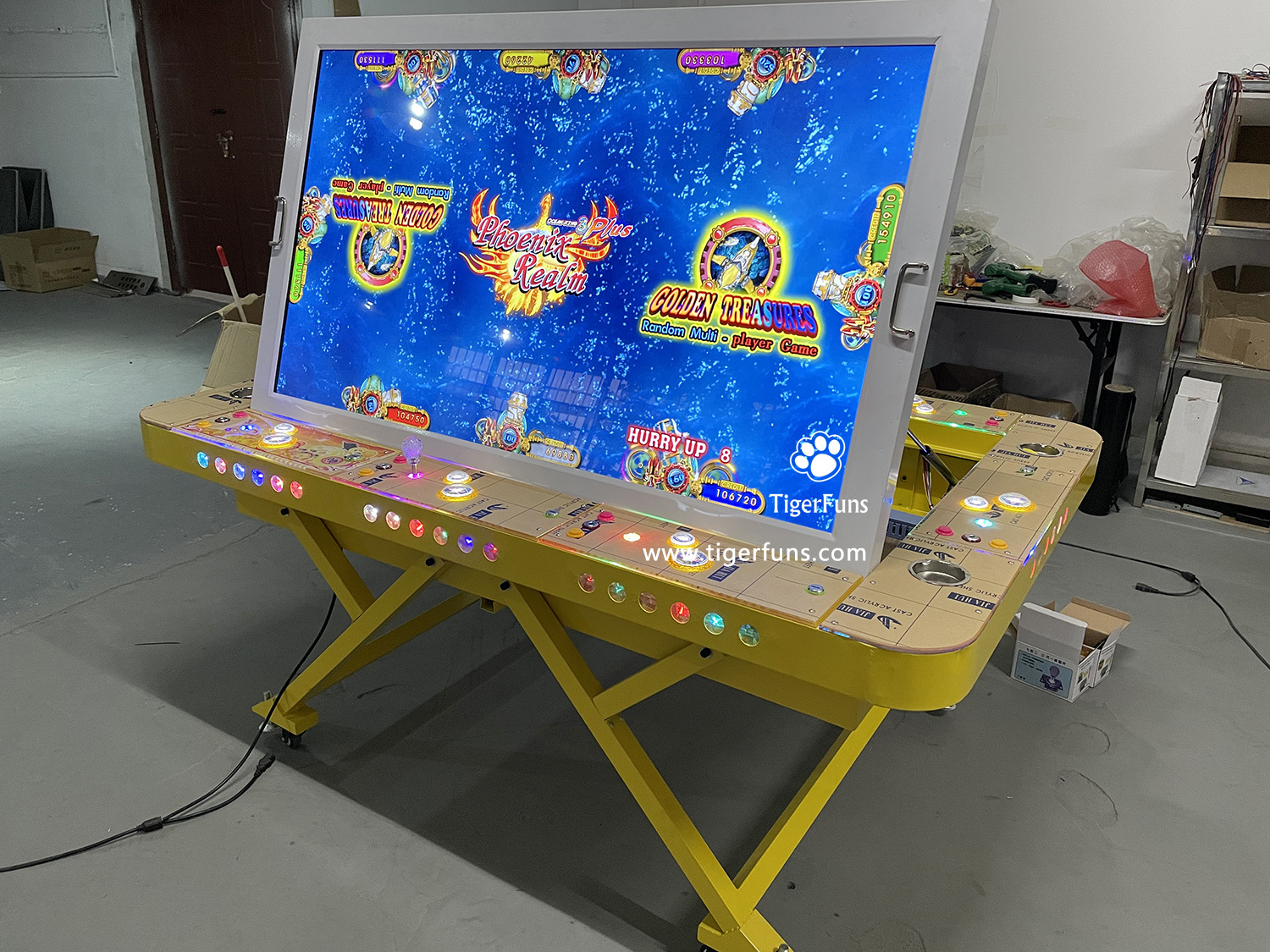 8 Player 55 inch foldable fish game table/Fish game machine for sale