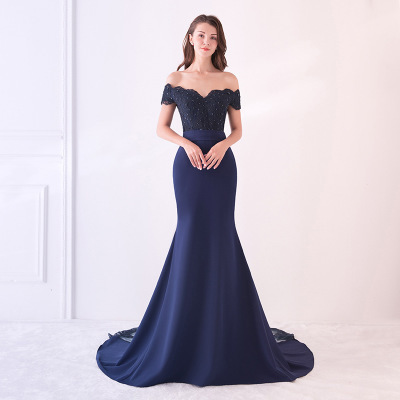 Customized Opening Ceremony Clothing Wedding Dress Party Maxi Dress Embroidery Ball Gown Bridesmaid dresses for women