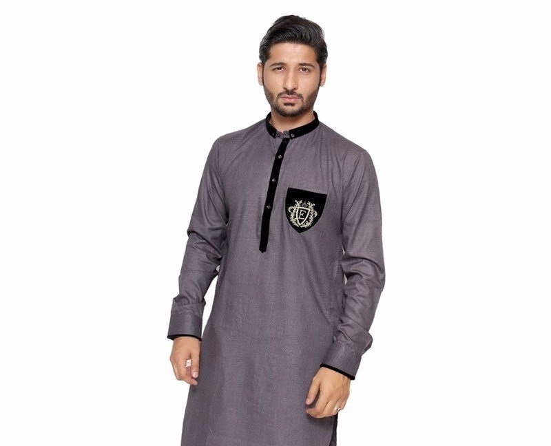 Cotton Islamic Men Robe Men's Saudi Arabian Design Long Thobe Clothing Muslim Men Thobe /Thawb