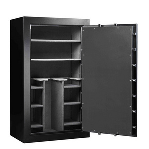 Gun Cabinet Wholesale Fireproof Gun Safe Metal Approved Electronic Lock or Mechanical Lock Low Carbon Alloy Steel Tigerking