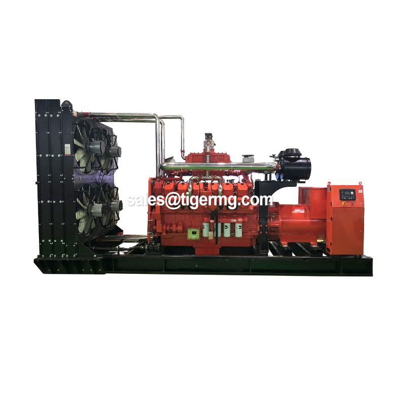 400kw wood chips pallet gasified electric power plant wood burning generator