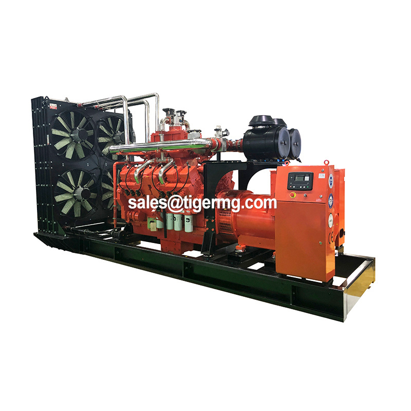 400kw wood chips pallet gasified electric power plant wood burning generator