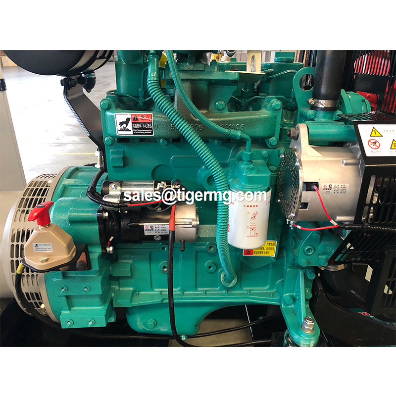 powered by cummins 70 kva diesel generator 4BTA3.9-G11