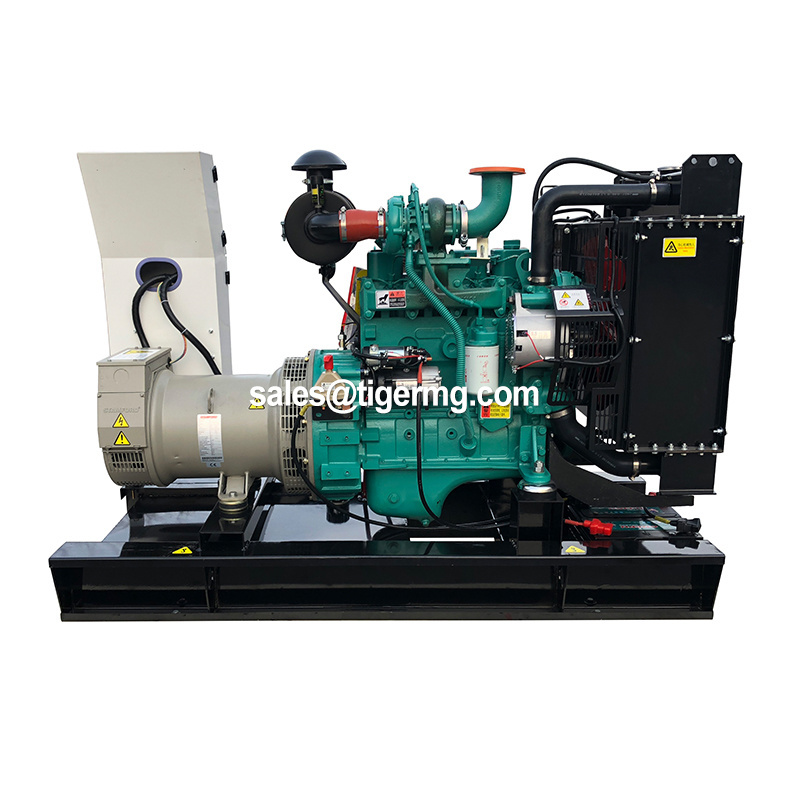 powered by cummins 70 kva diesel generator 4BTA3.9-G11