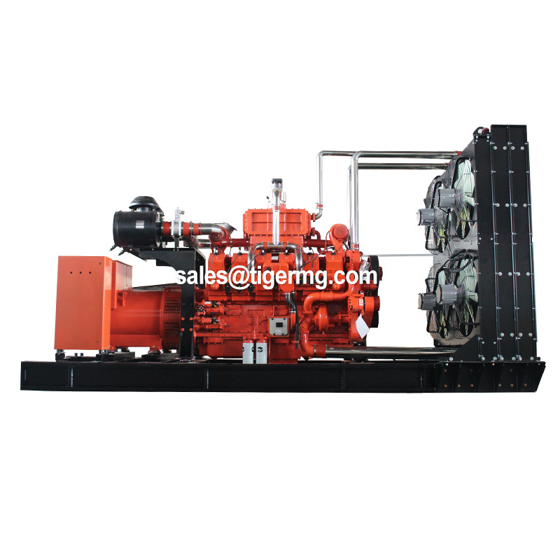 400kw wood chips pallet gasified electric power plant wood burning generator