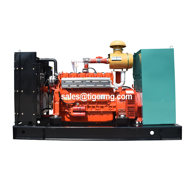 CE certified high efficiency wood chips gasifier gas 150kw biomass electric power generator