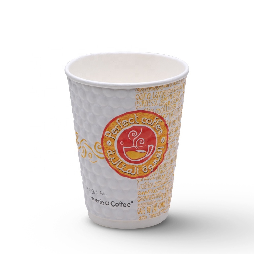 Disposable double wall soda drink party coffee paper cup