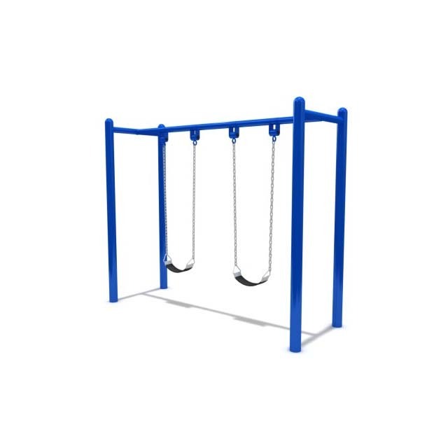 Kindergarten Outdoor Playground Baby Swing Set Garden Outdoor Metal Swing Kids Playground Equipment Garden Swing for Children