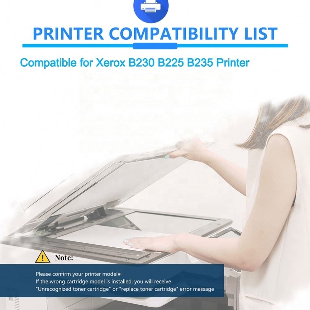 006R04400 Compatible Toner for Xerox B230 B225 B235 Printer Toner Cartridge 006R04400 006R04399 Black Laser Toner Cartridge