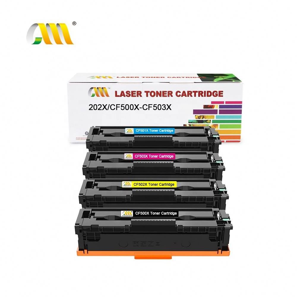 202X Compatible Toner Cartridge for HP 202X tones and cartridges CF500X for HP Color Laserjet Pro M280 202X Toner Cartridge