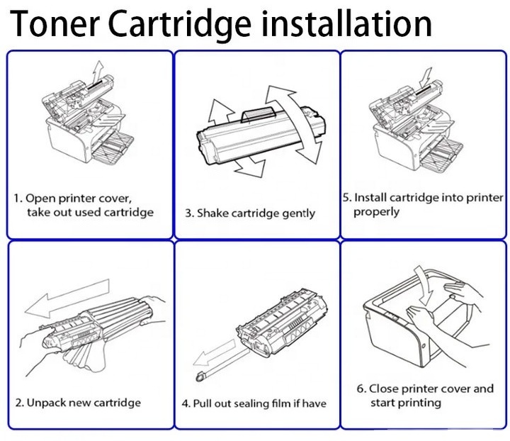 CRG-046H Compatible Toner for Canon Color imageCLASS LBP654Cdw Toner Cartridge CRG-046H Toner