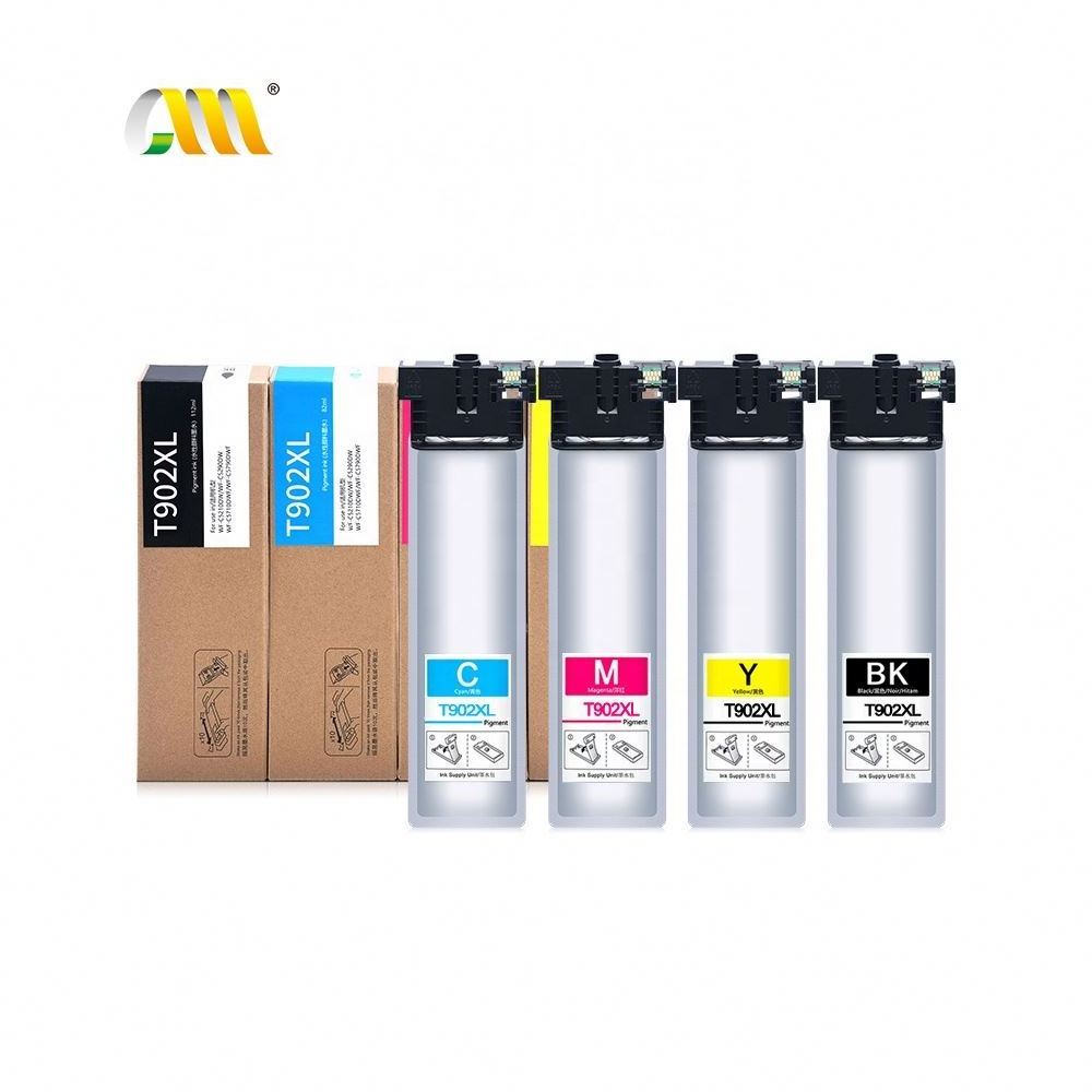 T902XL Ink Cartridge for Epson WorkForce Pro WF-C5290 WF-C5790 for Epson Ink Cartridges T902XL T902 902 Compatible Ink Cartridge