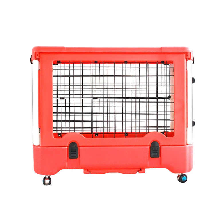 Dog Kennels Cages Outdoor Plastic Strong Carrying Pet Airline Cage Carrier