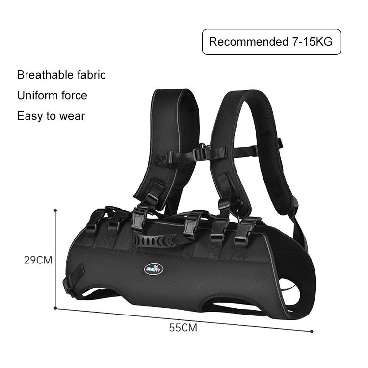 Factory wholesale portable breathable pet dog carriers outdoor walking backpack pet harness