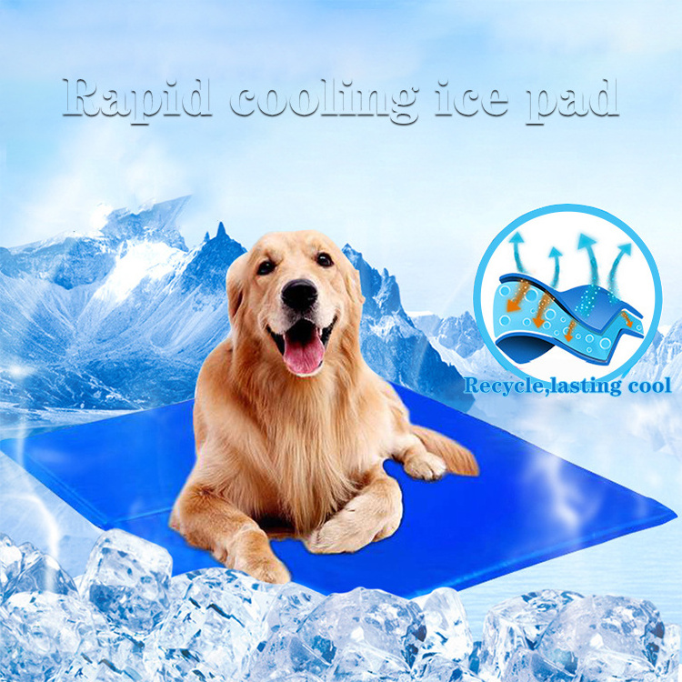 Good Material Hot Selling New Innovation Reusable Summer Sleeping Ice Pad for Pet Cats Dogs Cooling Mat