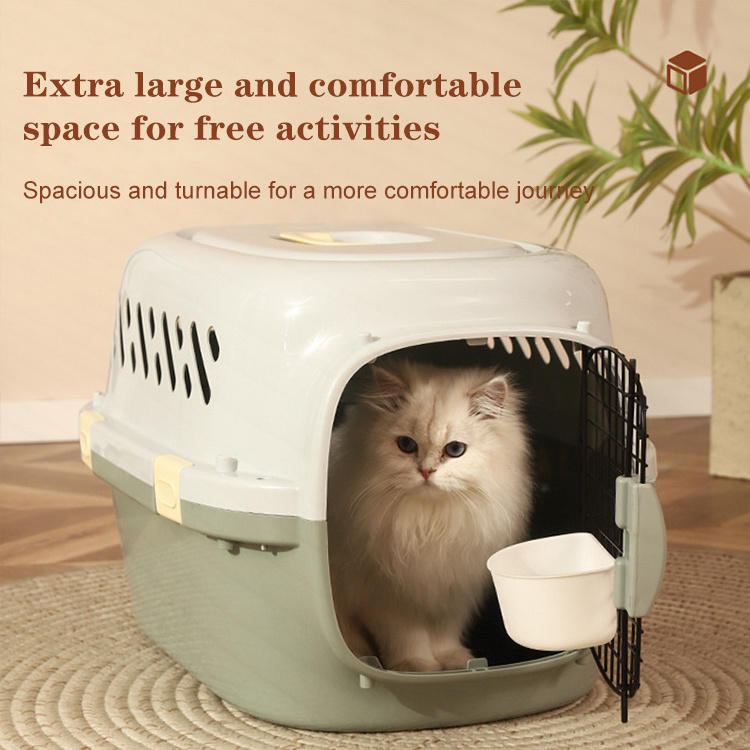 Eco-friendly Outdoors Portable Airline Approved Pet Carrier Pet Travel Crate Airline Approved