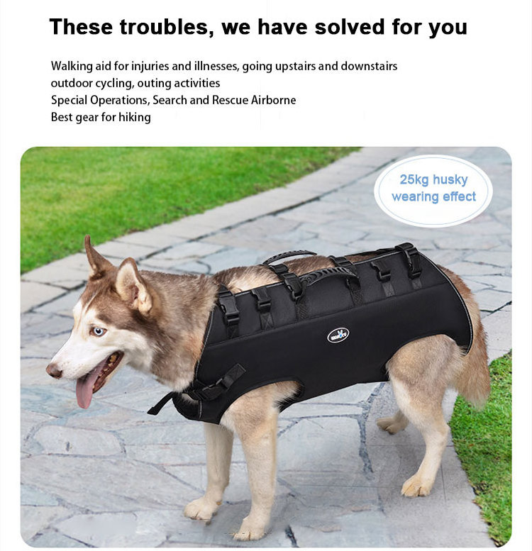 Multifunctional Pet Dog Backpack Portable Outdoor Walking Pet Stretcher