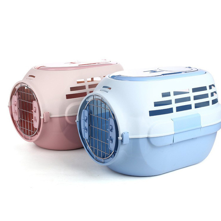 Portable Outdoor Plastic Pet Dog Kennel cheap Dog/cat Transport Box Portable Pet Carrier Crate